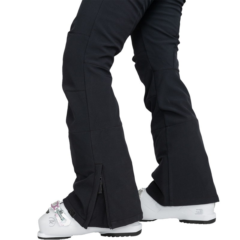 Women's Rising High Pant, Roxy Women's Rising High Pant KVJ0-True Black cuffs