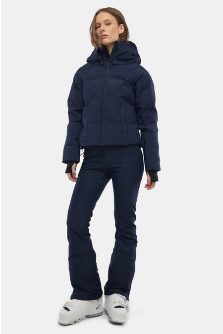 The Georgie Jacket in Navy & the Emma Softshell Pant in Navy