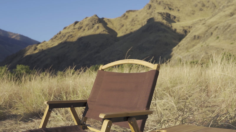 Kanpai Bamboo Chair, TravelChair Kanpai Bamboo Chair video