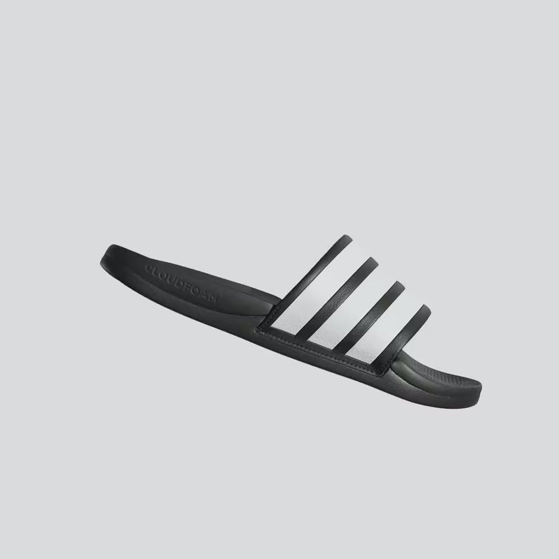 Men's Adilette Comfort 2.0, Adidas Men's Adilette Comfort 2.0 in Core Black/White/Carbon movie