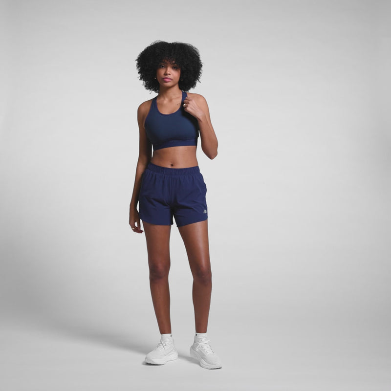 Women's NB Sleek Med Support Bra, New Balance Women's NB Sleek Med Support Bra in Terrarium movie