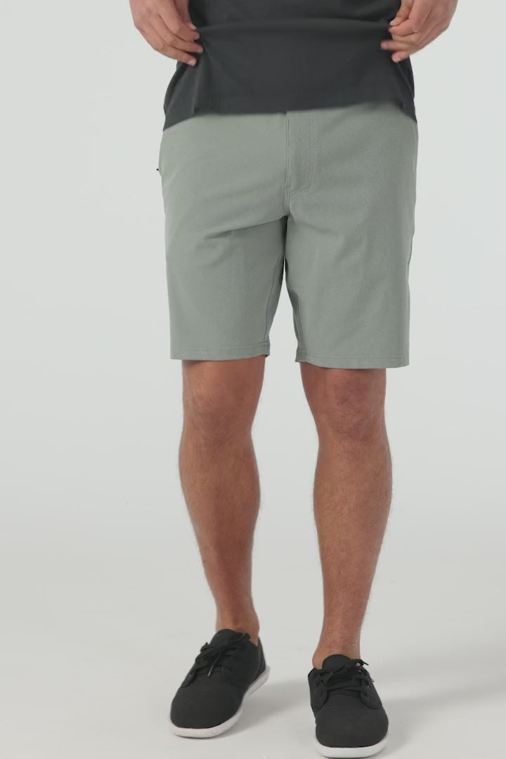 Men's Reserve Light Check 19", O'neill O'Neill Men's Reserve Light Check 19" in OLV-Dark Olive Movie