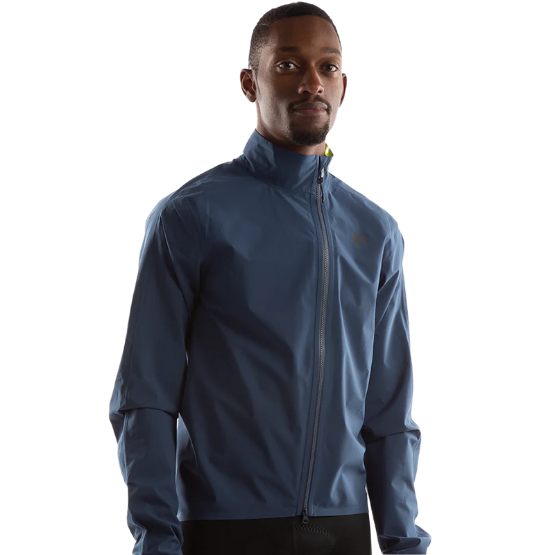 Men's Torrent WxB Jacket, Pearl Izumi Men's Torrent WxB Jacket Dark Denim on model front