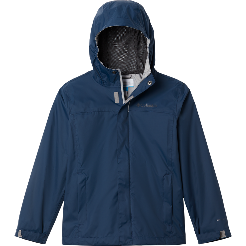 Columbia Youth Watertight Rain Jacket  in Collegiate Navy