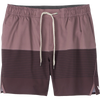 Vuori Men's Trail Short in Mahogany Stripe