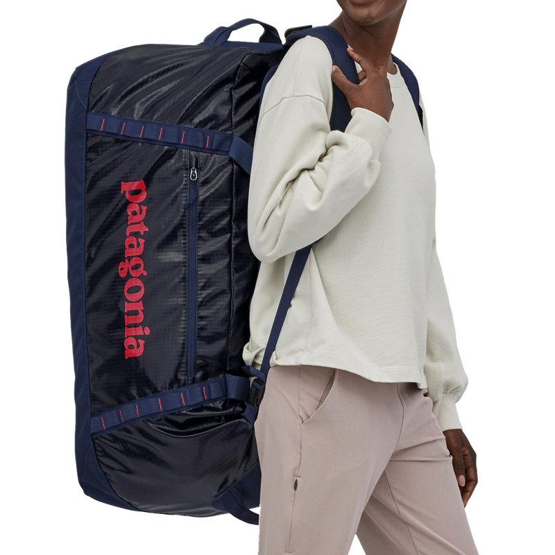 Black Hole Duffel 100L, Patagonia Black Hole Duffel 100L on back