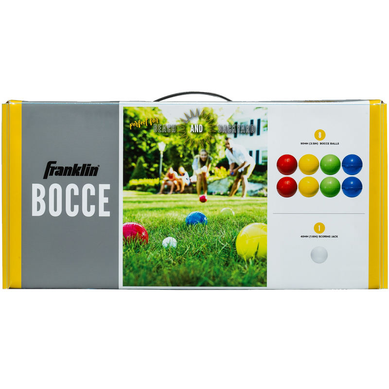 Starter Bocce Set, Franklin Sports Starter Bocce Set box