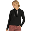 Vuori Women's Halo Essential Hoodie in Black