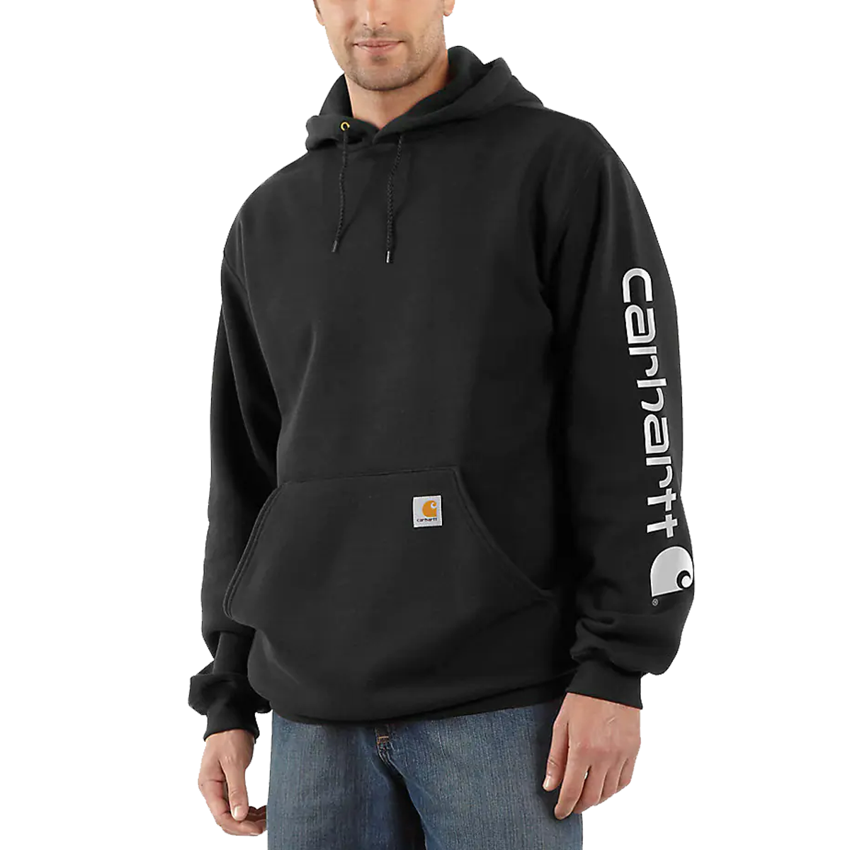Men's Midweight Logo Hooded Sweatshirt alternate view
