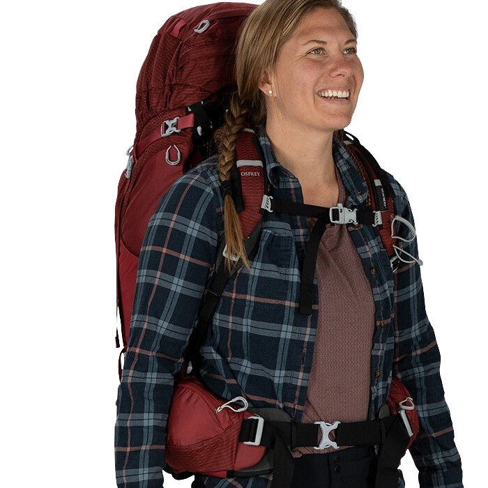 Women's Aura 65, Osprey Women's Aura 65 on model