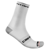 Castelli Rosso Corsa Pro 15 Sock 001-White