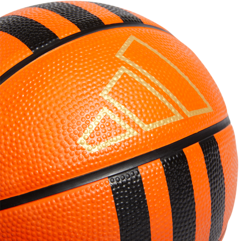 3 Stripes Rubber Mini Basketball, adidas 3 Stripes Rubber Mini Basketball side