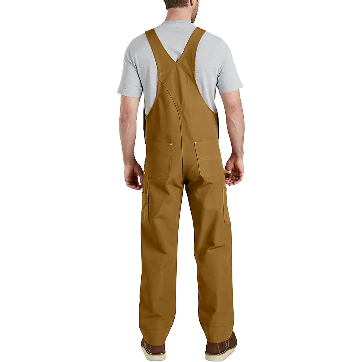 Men's Iconic Duck Bib Overall alternate view