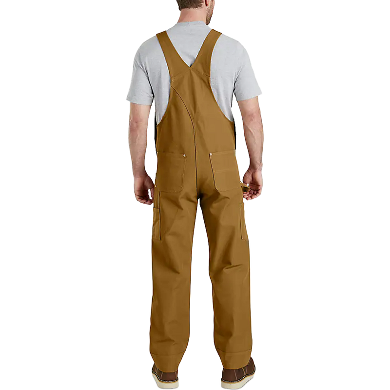 Men's Relaxed Fit Duck Bib 32" Overall, Carhartt Men's Relaxed Fit Duck Bib 32" Overall back