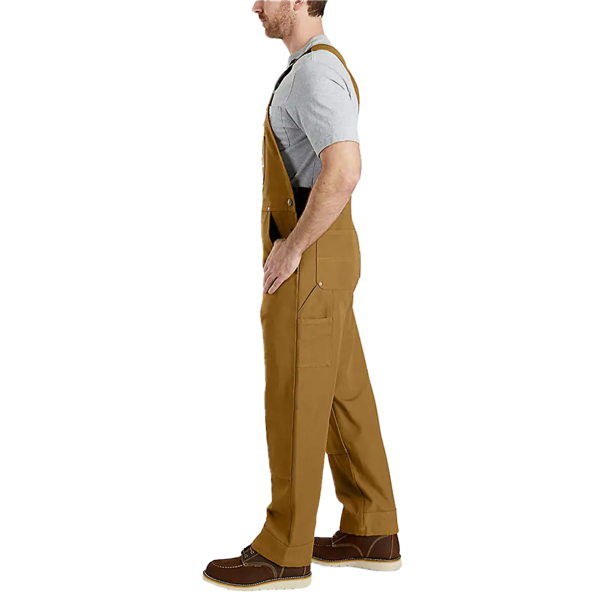 Men's Iconic Duck Bib Overall alternate view