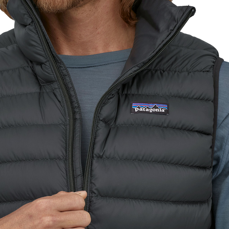 Men's Down Sweater Vest, Patagonia Men's Down Sweater Vest zipper