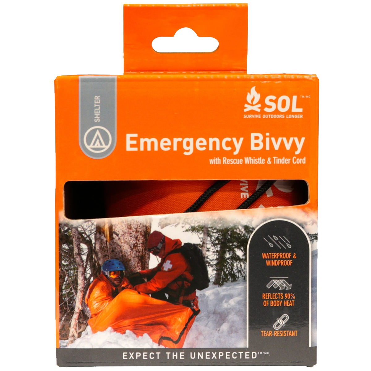 Emergency Bivvy with Rescue Whistle alternate view