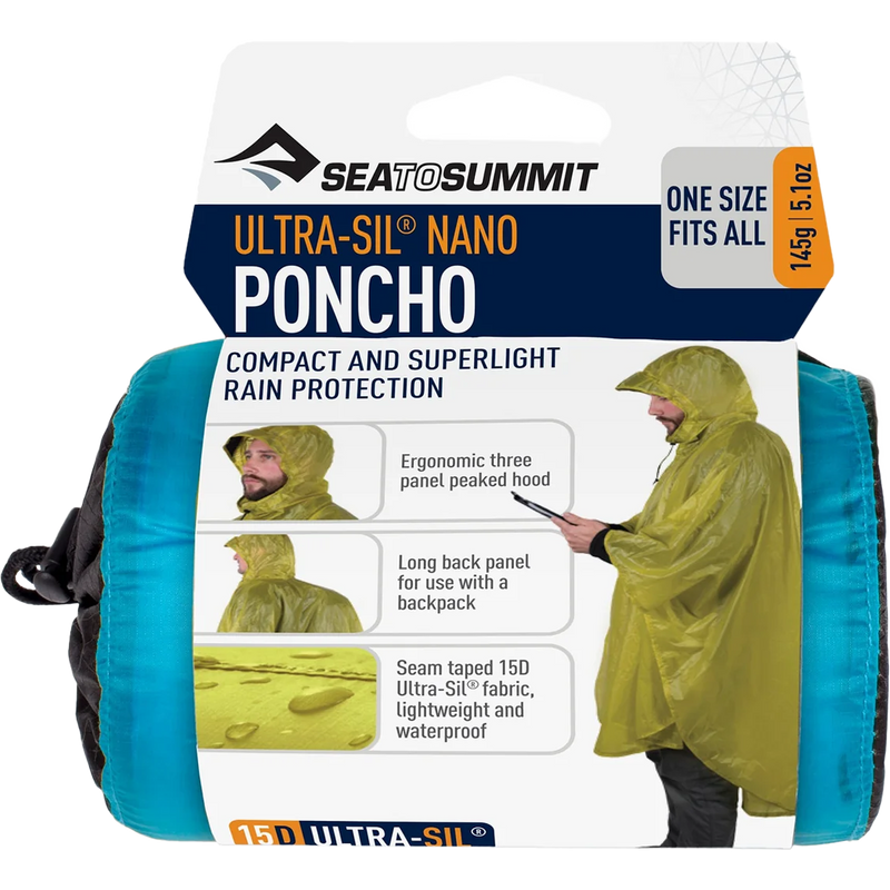 Ultra-Sil Nano Poncho, Sea to Summit Ultra-Sil Nano Poncho stuffed