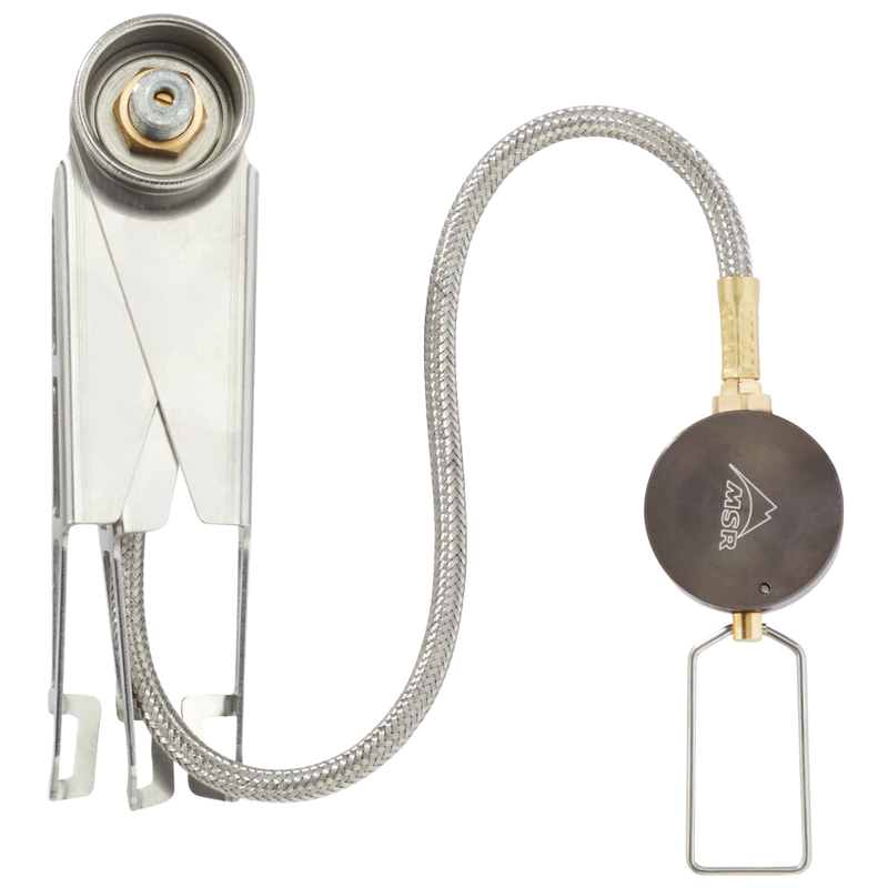 LowDown Remote Stove Adapter, MSR LowDown Remote Stove Adapter folded