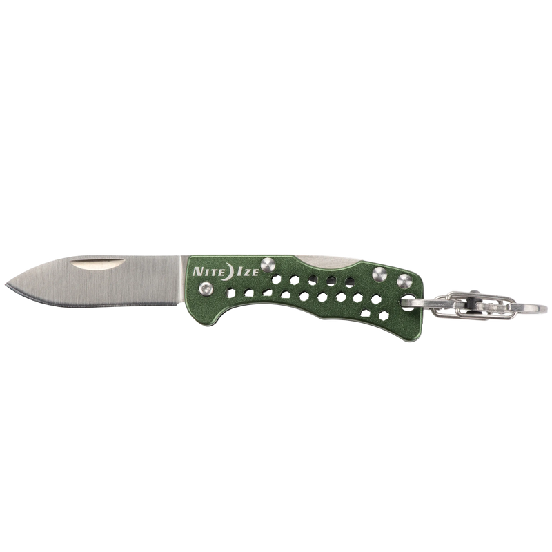 DoohicKey Key Chain Knife Olive, Nite Ize DoohicKey Key Chain Knife open