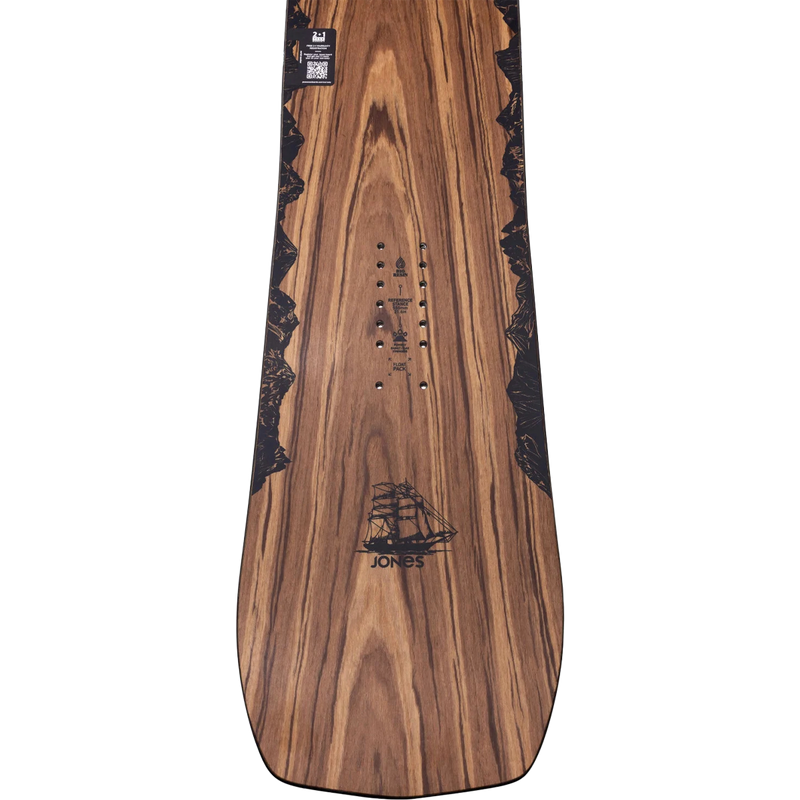 Women's Flagship, Jones Snowboards Women's Flagship tail