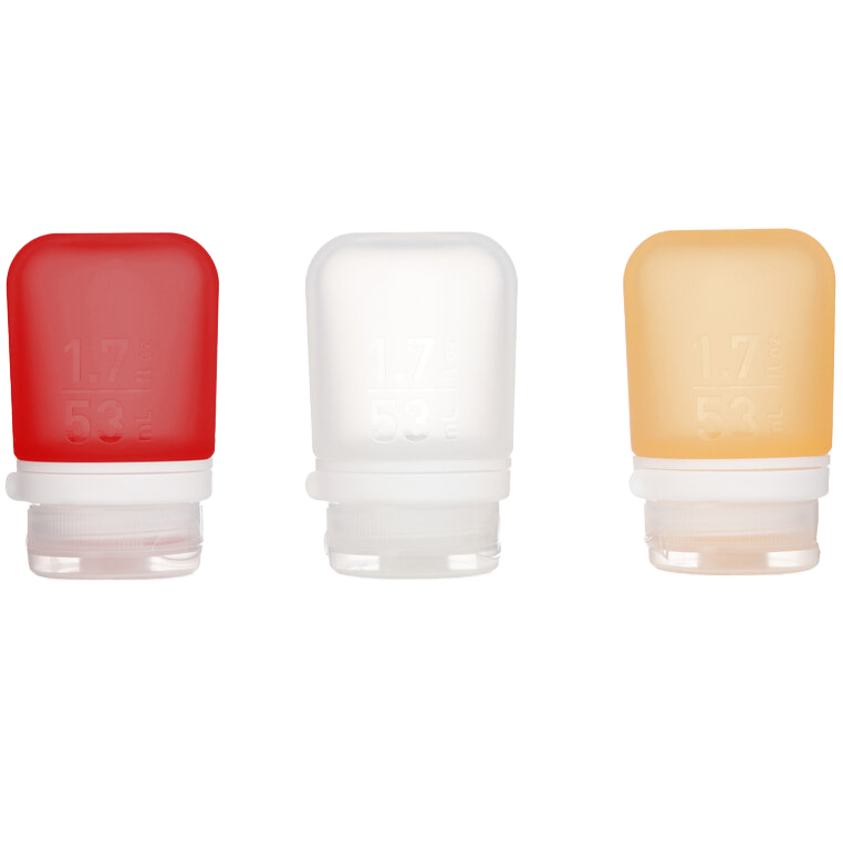 GoToob+ Squeezable Silicone Travel Bottle 1.7 oz (3 Pack), Featured Image