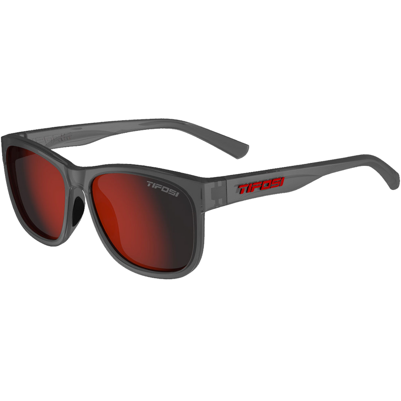 Swank XL Satin Vapor/Smoke Red, Tifosi Optics Swank XL Satin Vapor/Smoke Red front