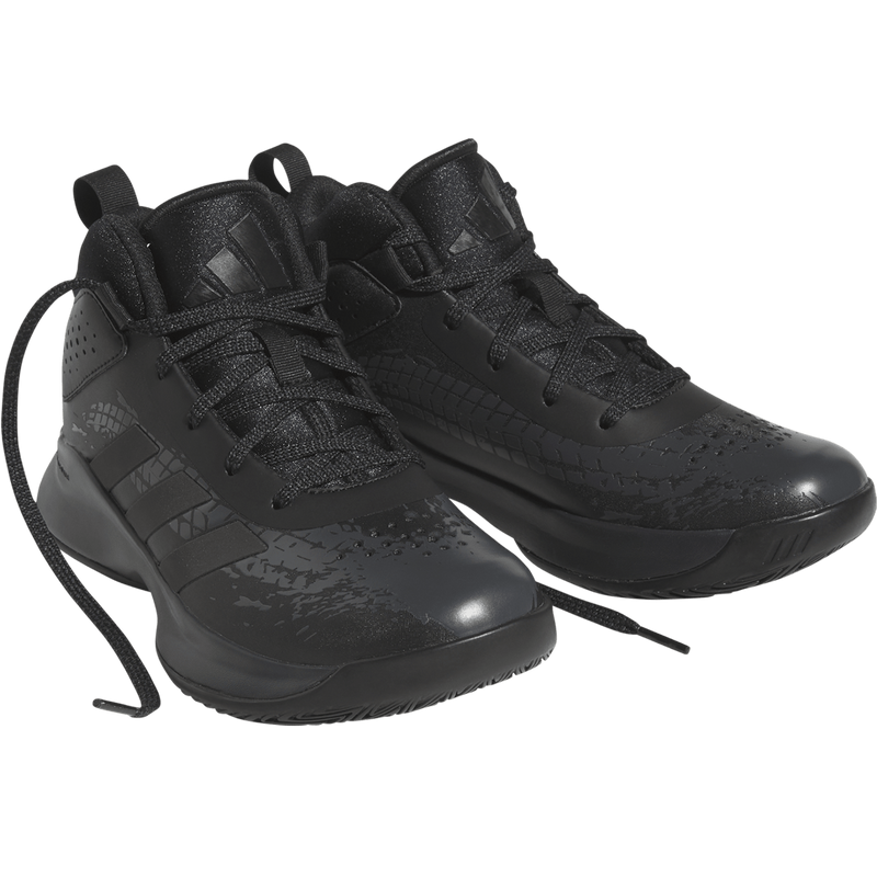 Youth Cross Em Up 5 Wide, Adidas Youth Cross Em Up 5 Wide pair front