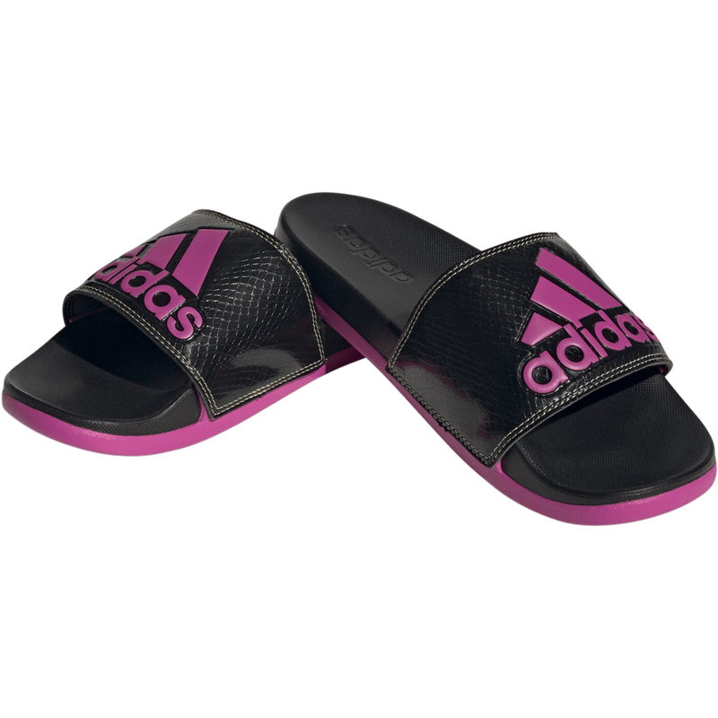 Women's Adilette Comfort Logo Slides, Adidas Women's Adilette Comfort Logo Slides  front