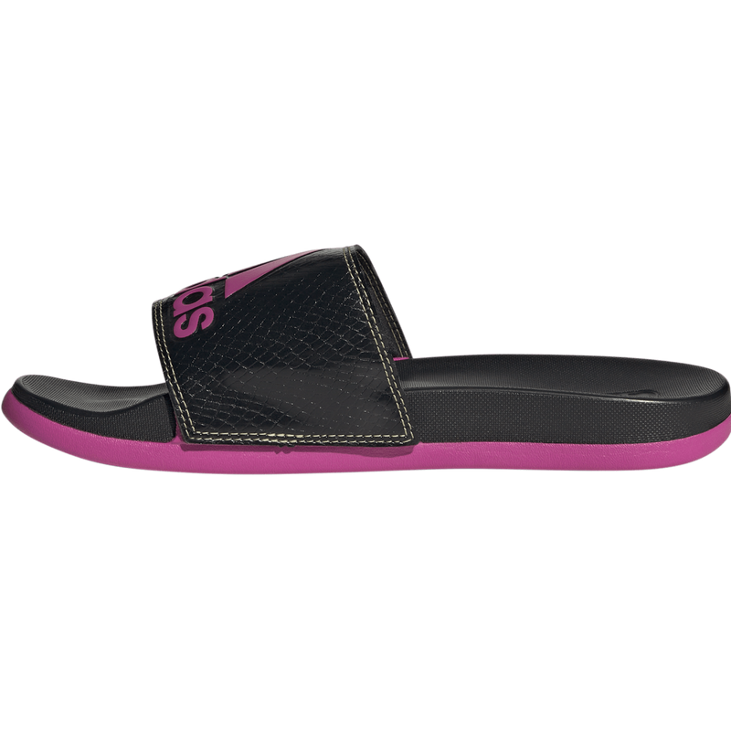 Women's Adilette Comfort Logo Slides, Adidas Women's Adilette Comfort Logo Slides  side