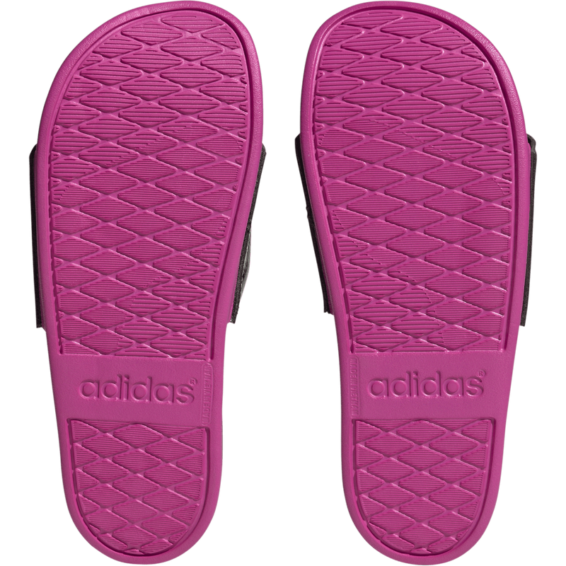 Women's Adilette Comfort Logo Slides, Adidas Women's Adilette Comfort Logo Slides bottom