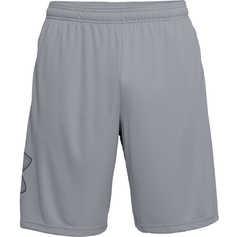 Under Armour Men's UA Tech Graphic Short in Steel/Black