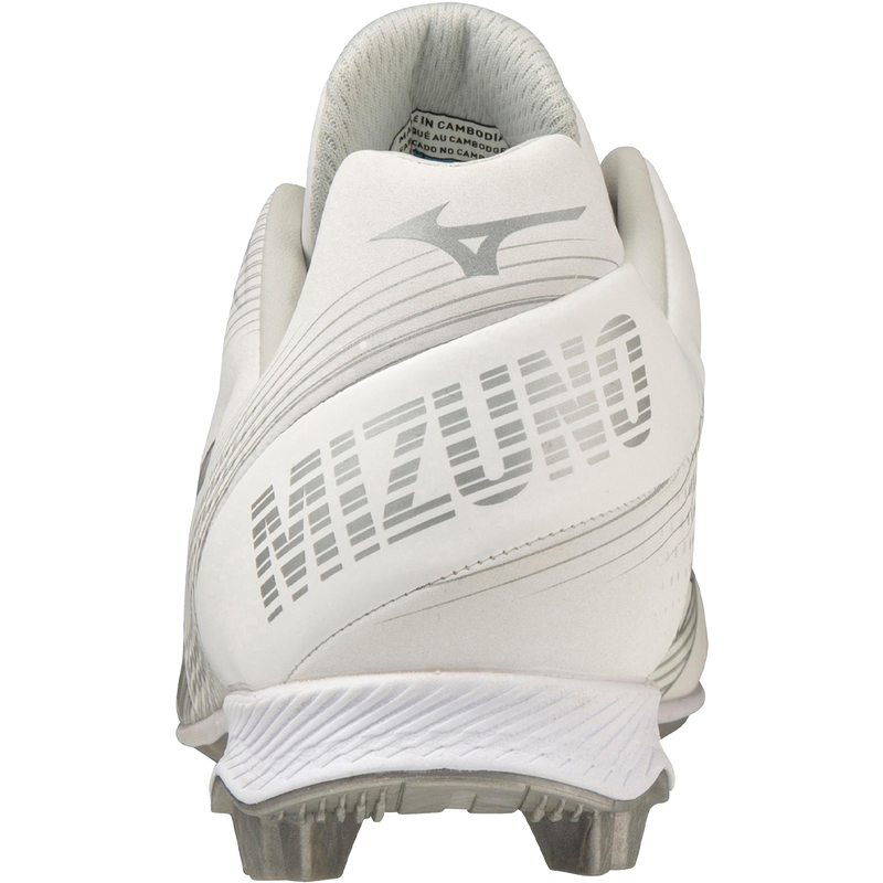 Women's Wave Finch Lightrevo Cleat, Mizuno Women's Wave Finch Lightrevo Cleat back