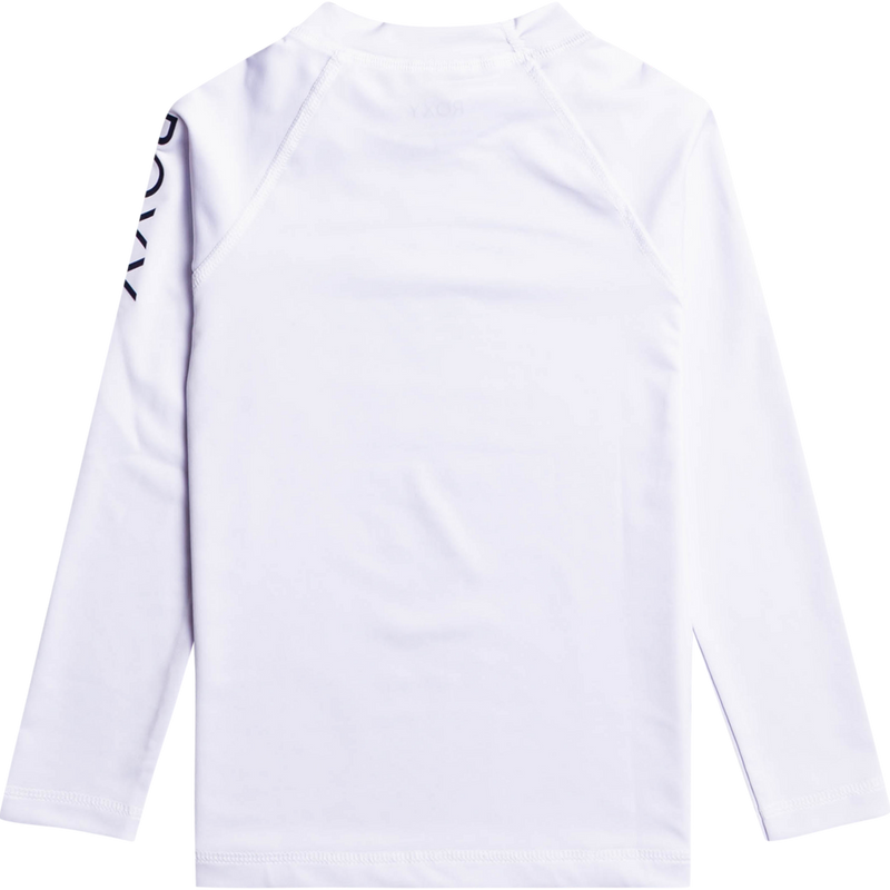 Youth Whole Hearted Long Sleeve Rashguard, Roxy Youth Whole Hearted Long Sleeve Rashguard back
