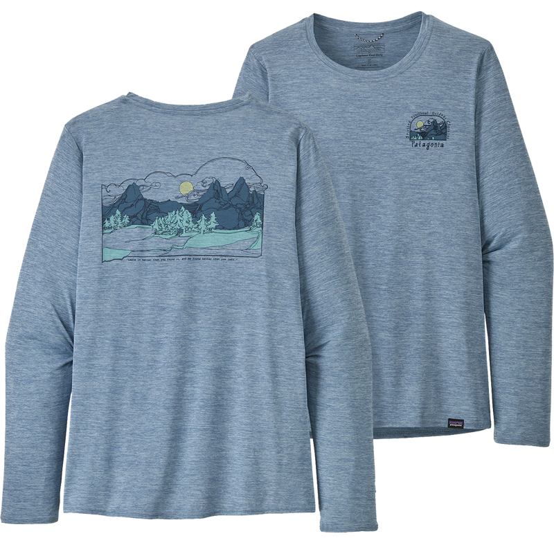 Women's Capilene Cool Daily Graphic Long Sleeve Tee, Featured Image
