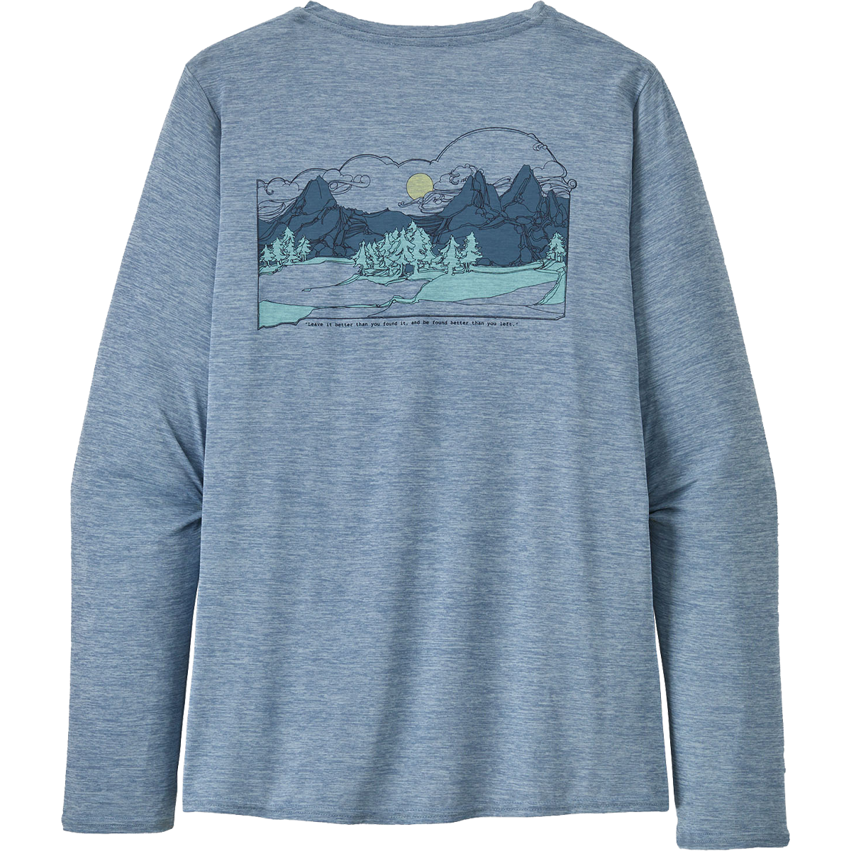 Women's Capilene Cool Daily Graphic Long Sleeve Tee alternate view
