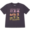 Parks Project Women's California Icons Boxy Tee in Black