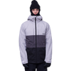 WHT-White Heather Colorblock