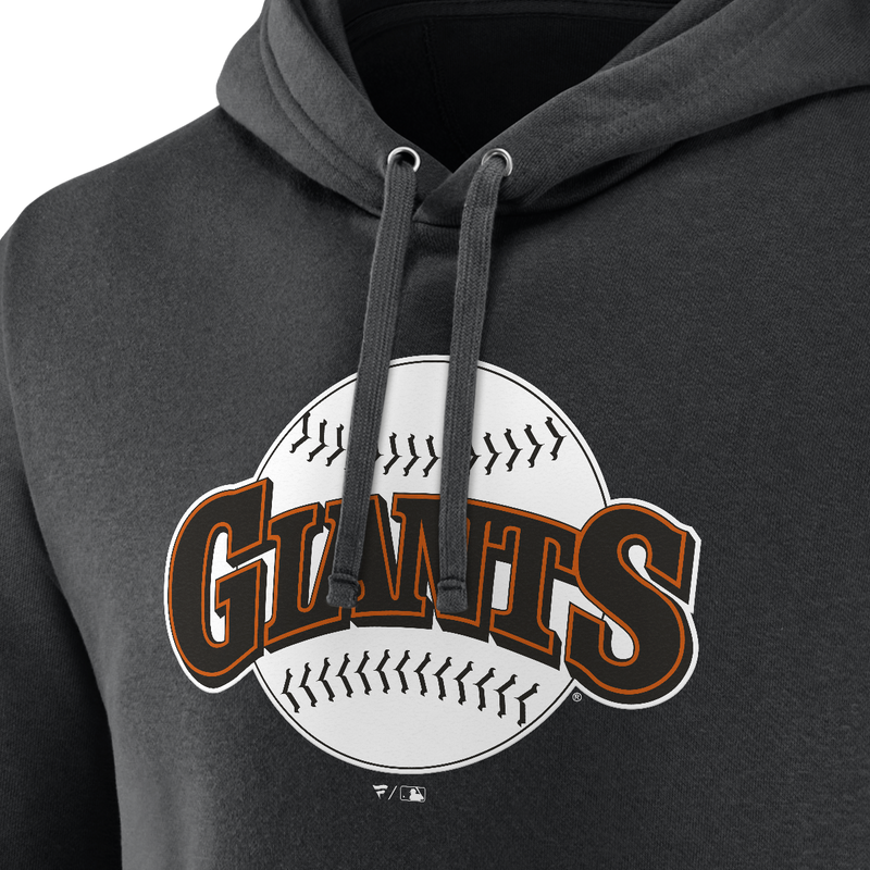 Men's Giants Cooperstown Pullover Hoodie, Fanatics Men's Giants Cooperstown Pullover Hoodie graphic detail