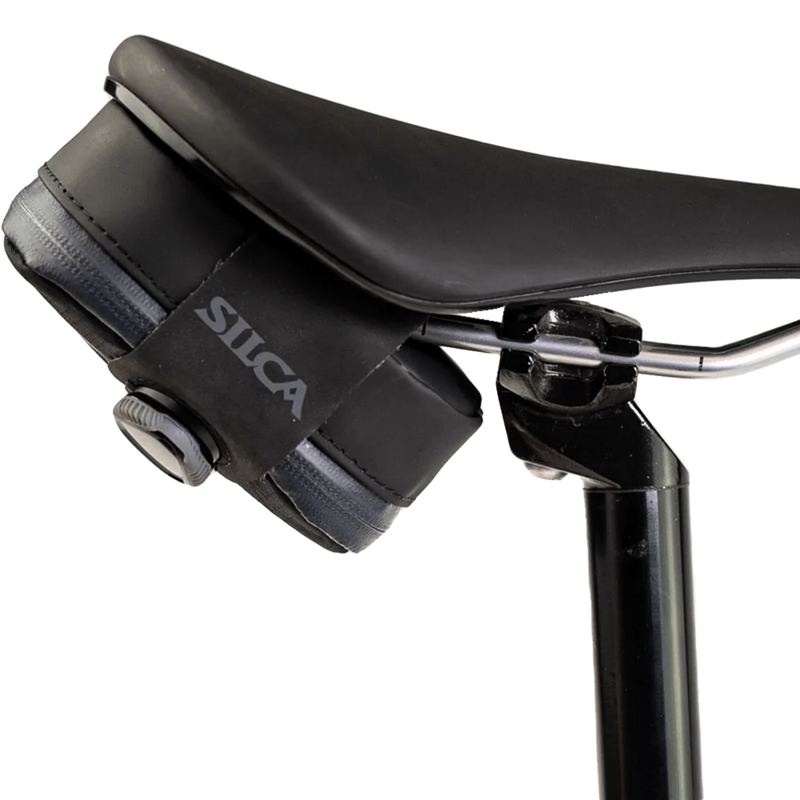 Mattone Seat Pack, Silca Mattone Seat Pack sideview on seat