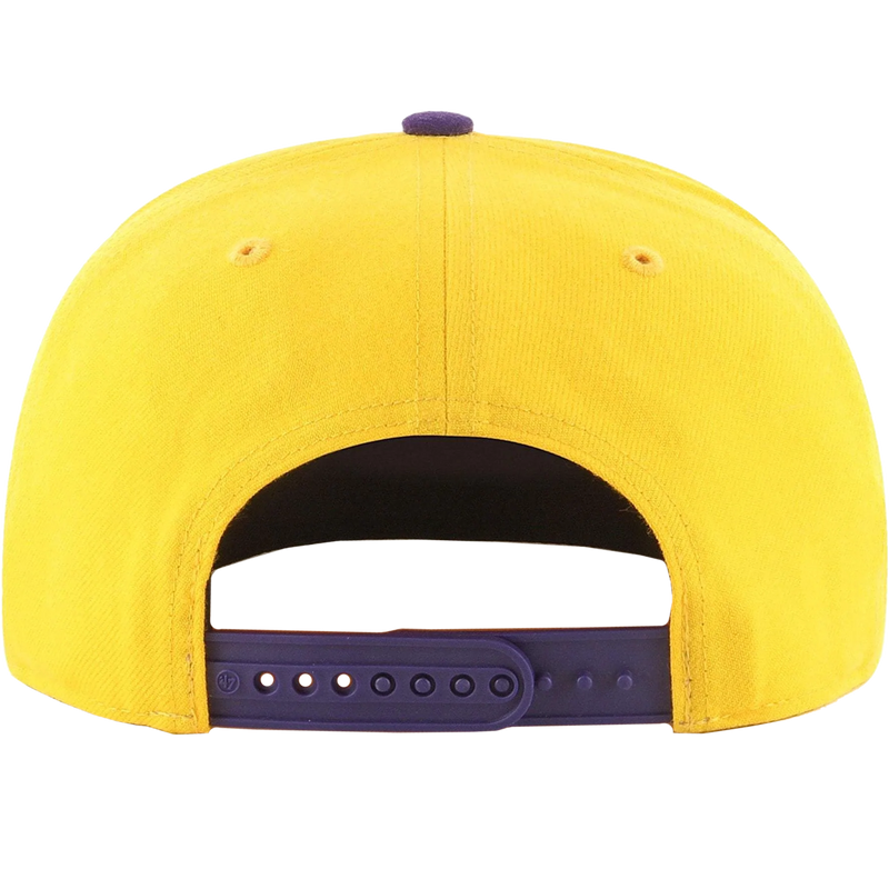 Lakers No Shot Two Tone '47 Captain, 47 Brand Lakers No Shot Two Tone '47 Captain back