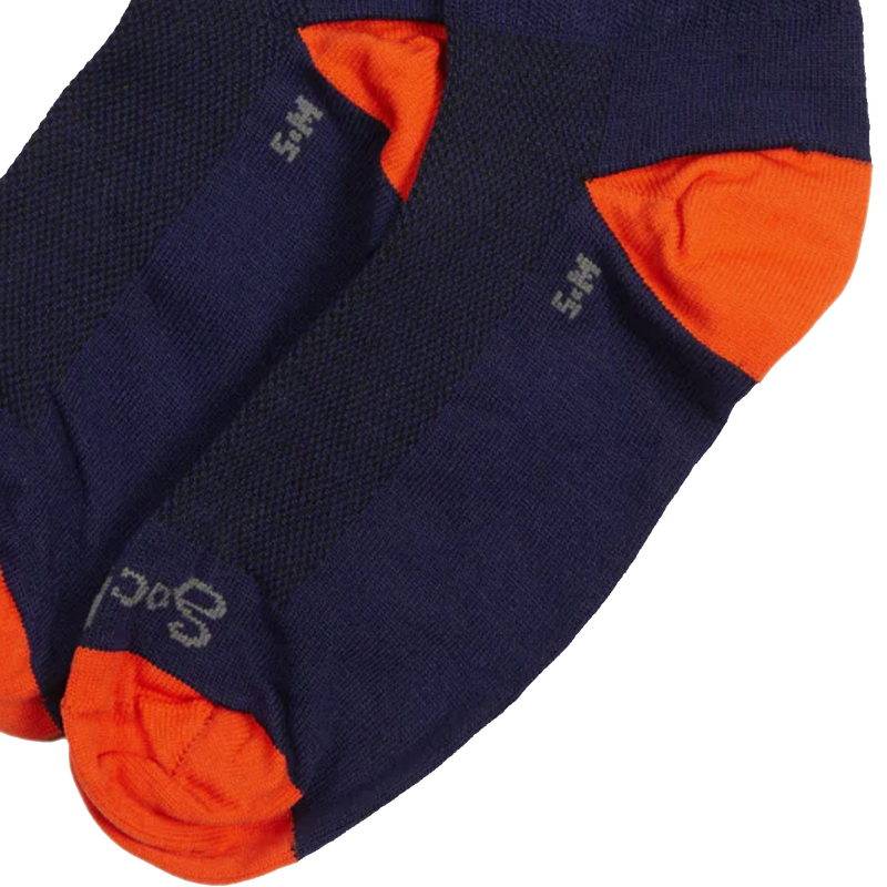 Shield Logo Sock, Ibis Shield Logo Sock toe and heel