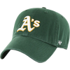 47 Brand Youth A's '47 Clean Up in Dark Green