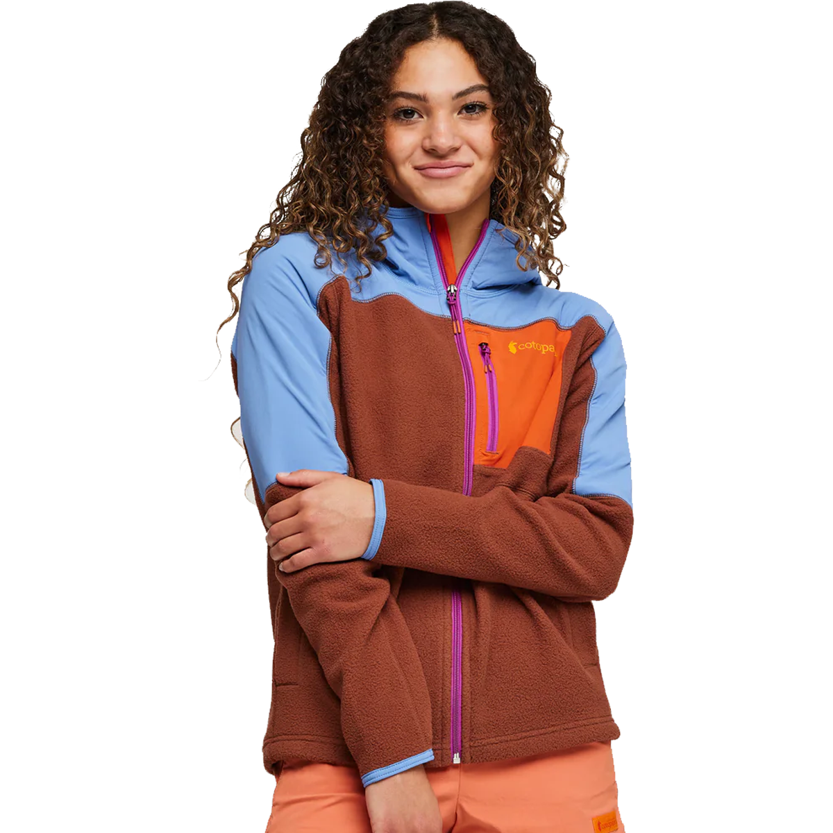 Women's Abrazo Hooded Full Zip Fleece Jacket alternate view