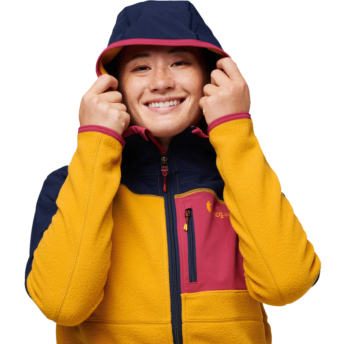 Women's Abrazo Hooded Full Zip Fleece Jacket alternate view