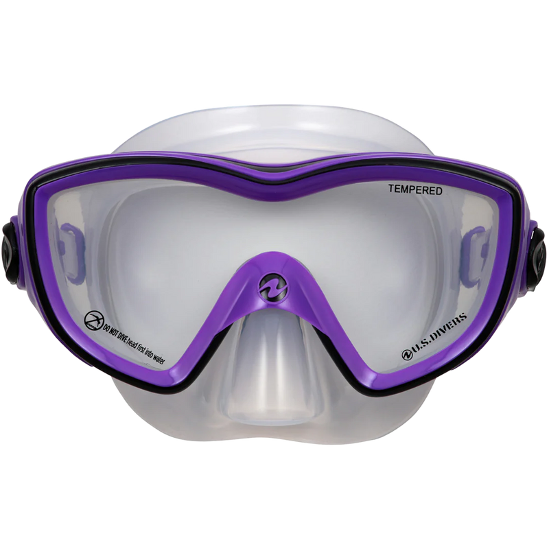 Women's Diva II LX Purple/Black, US Divers Women's Diva II LX front