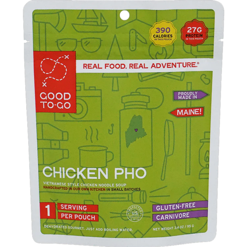 Essential 5-Day Emergency Food Kit, Good To-Go Chicken Pho (1 Serving)