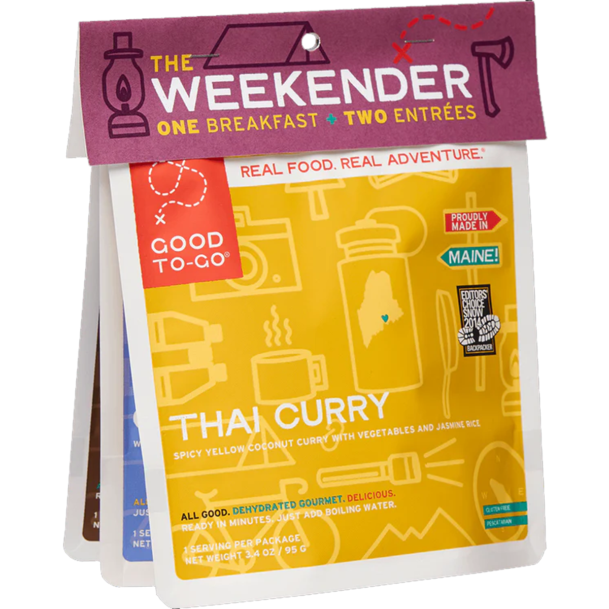 Weekender Variety Pack - Thai Curry/Granola/Mexican Quinoa alternate view
