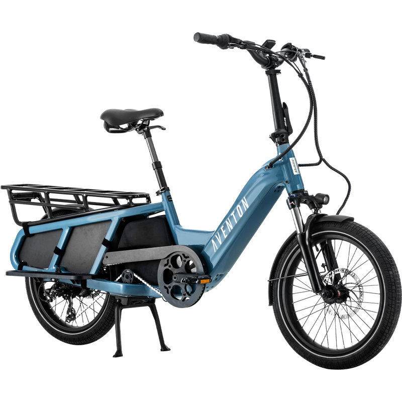 Abound Cargo E-Bike, Aventon Abound Cargo ebike front