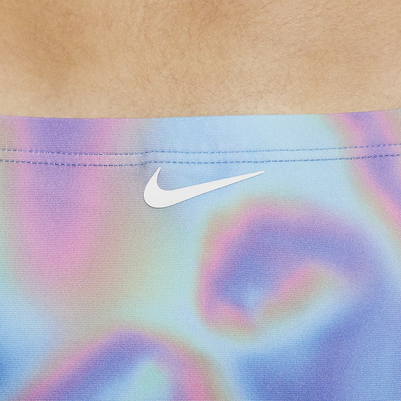 Women's Hydrastrong Print Cheek Bottom, Nike Swim Women's Hydrastrong Print Cheek Bottom logo